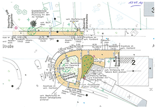 Plan Fuweg Alte Dorfstrae - s