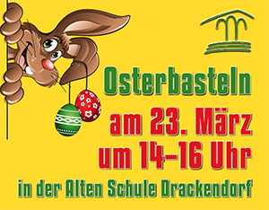 Flyer Osterbasteln 2024- s
